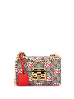 Gucci Padlock Shoulder Bag Printed Gg #334844G11B
